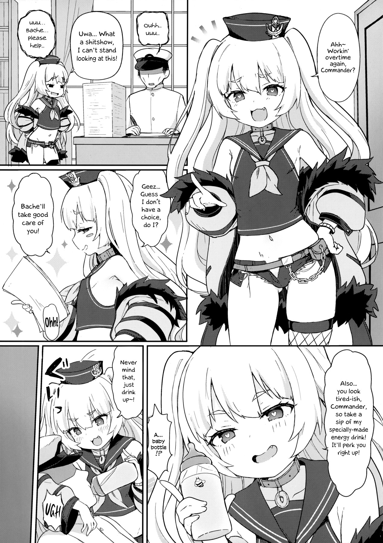 Hentai Manga Comic-Leave Everything To Bache!-Read-2